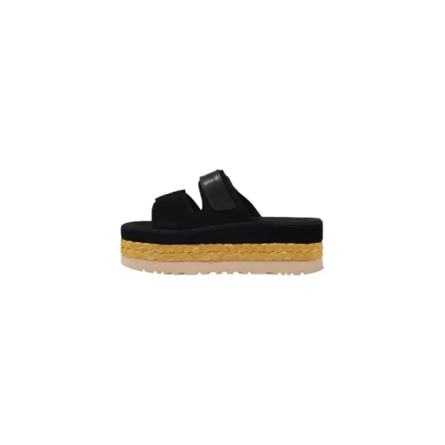 Black Platform Sandal