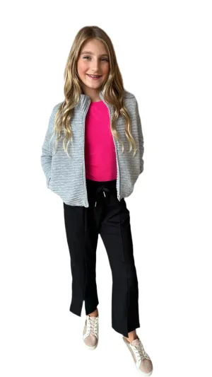 Black Ribbed Pants..