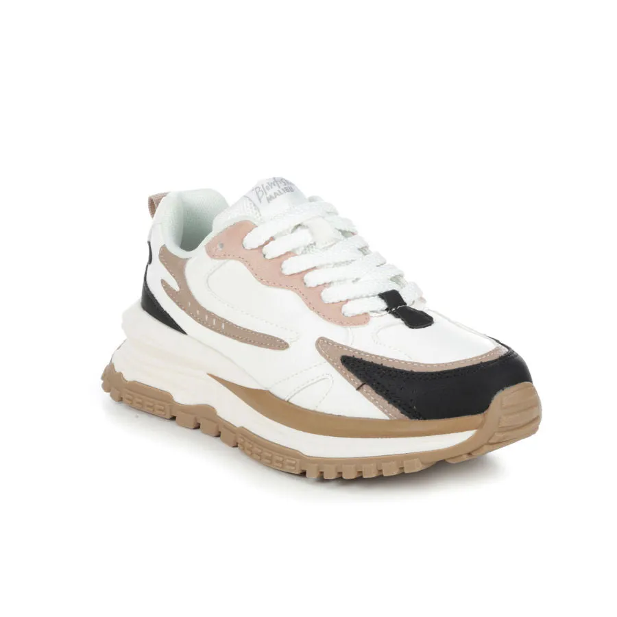 Blowfish Leo Sneaker - Black/Taupe/Blush/White