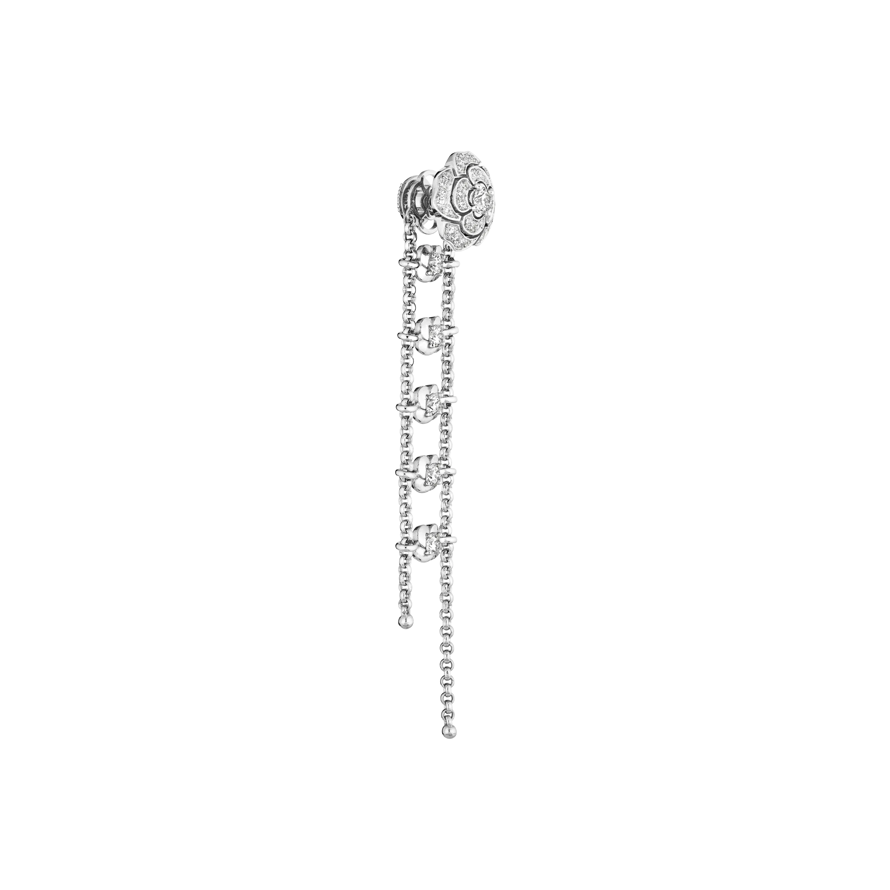 Bouton De Camélia Transformable Earrings