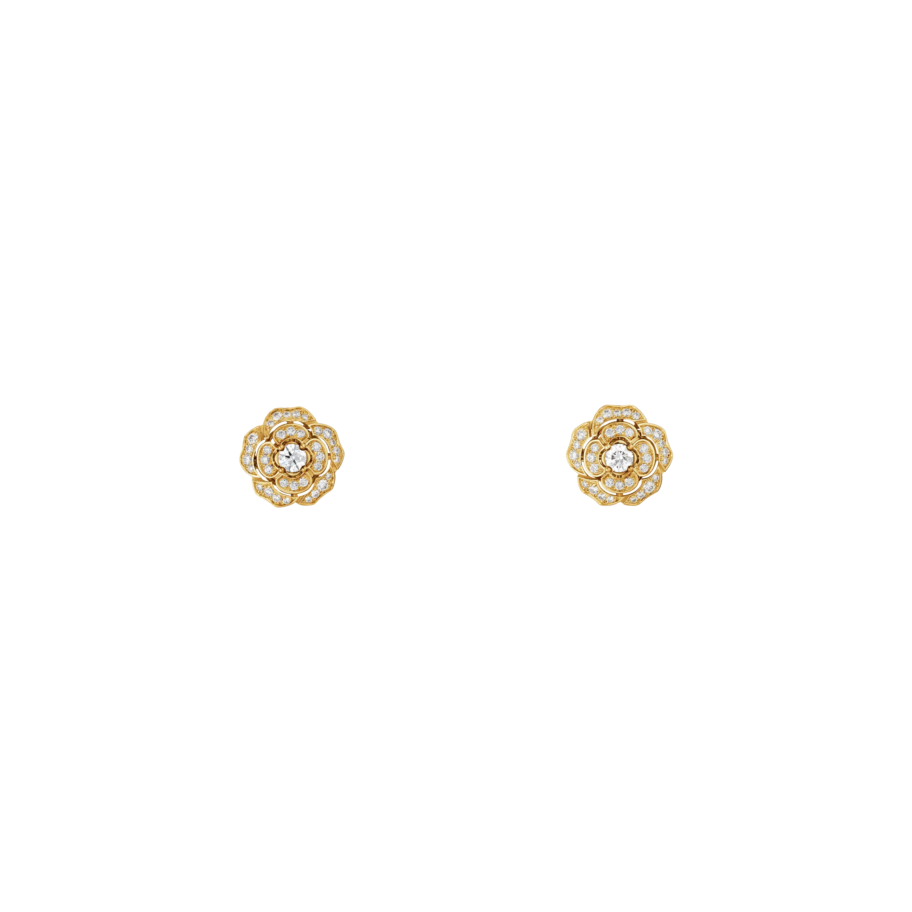 Bouton De Camélia Transformable Earrings