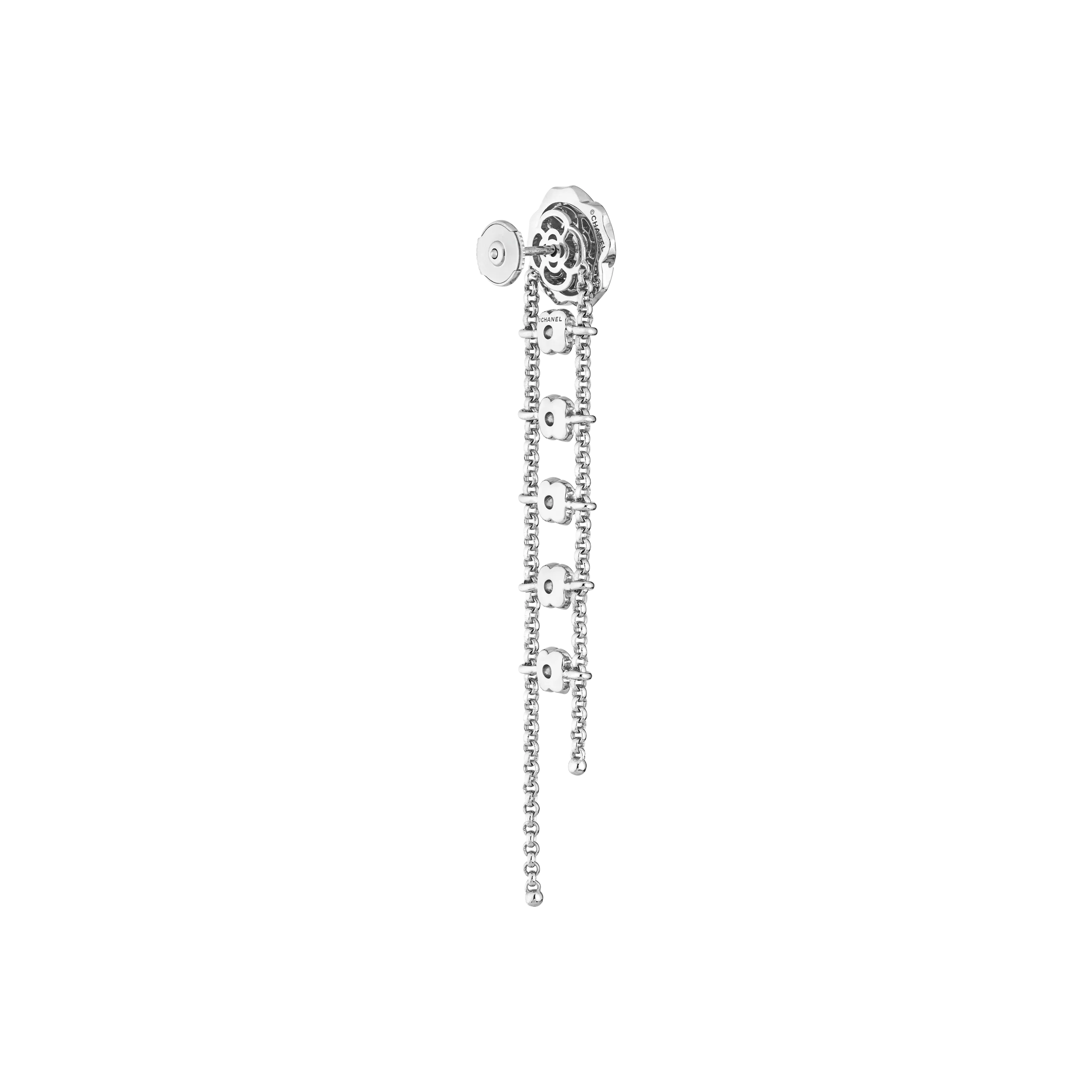Bouton De Camélia Transformable Earrings