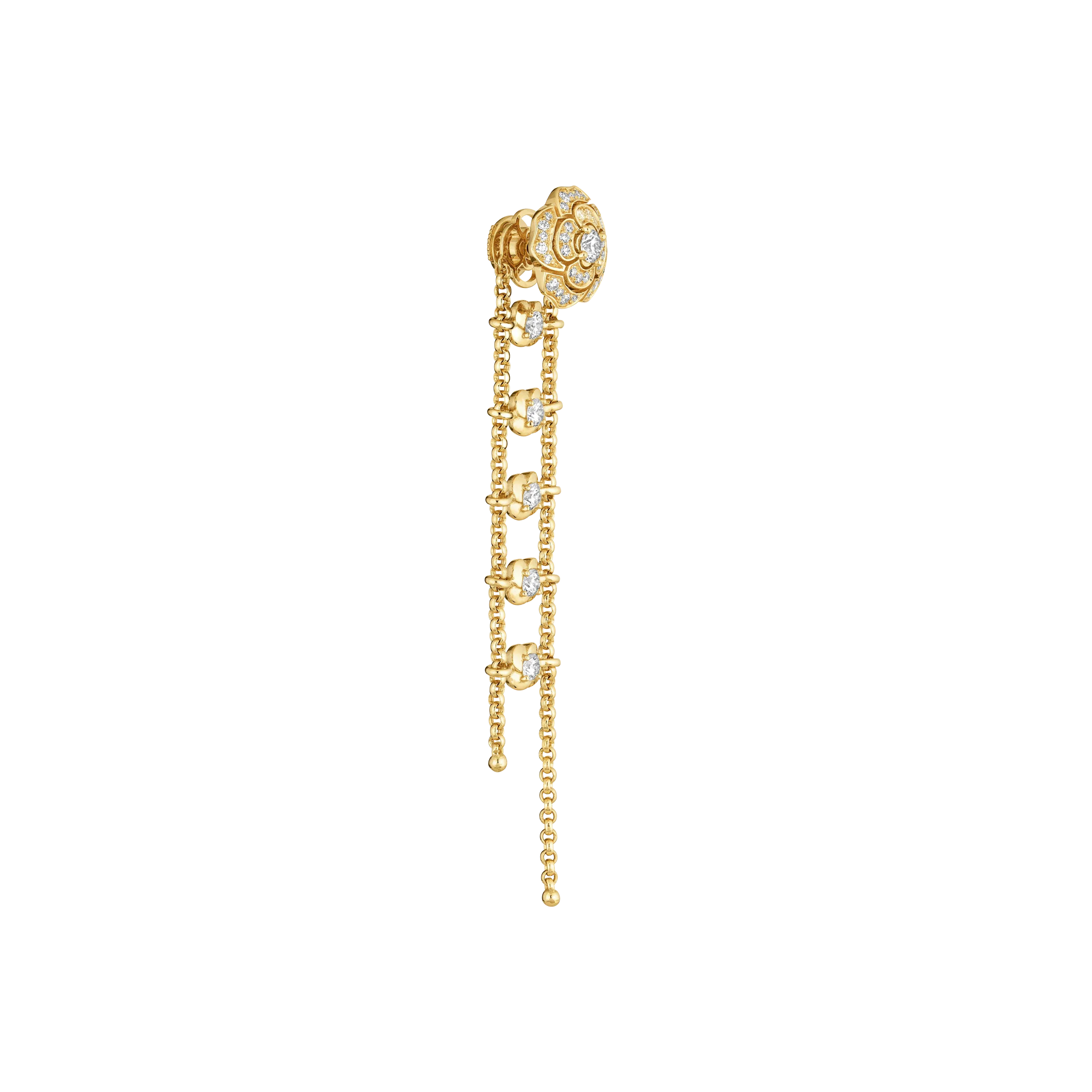 Bouton De Camélia Transformable Earrings