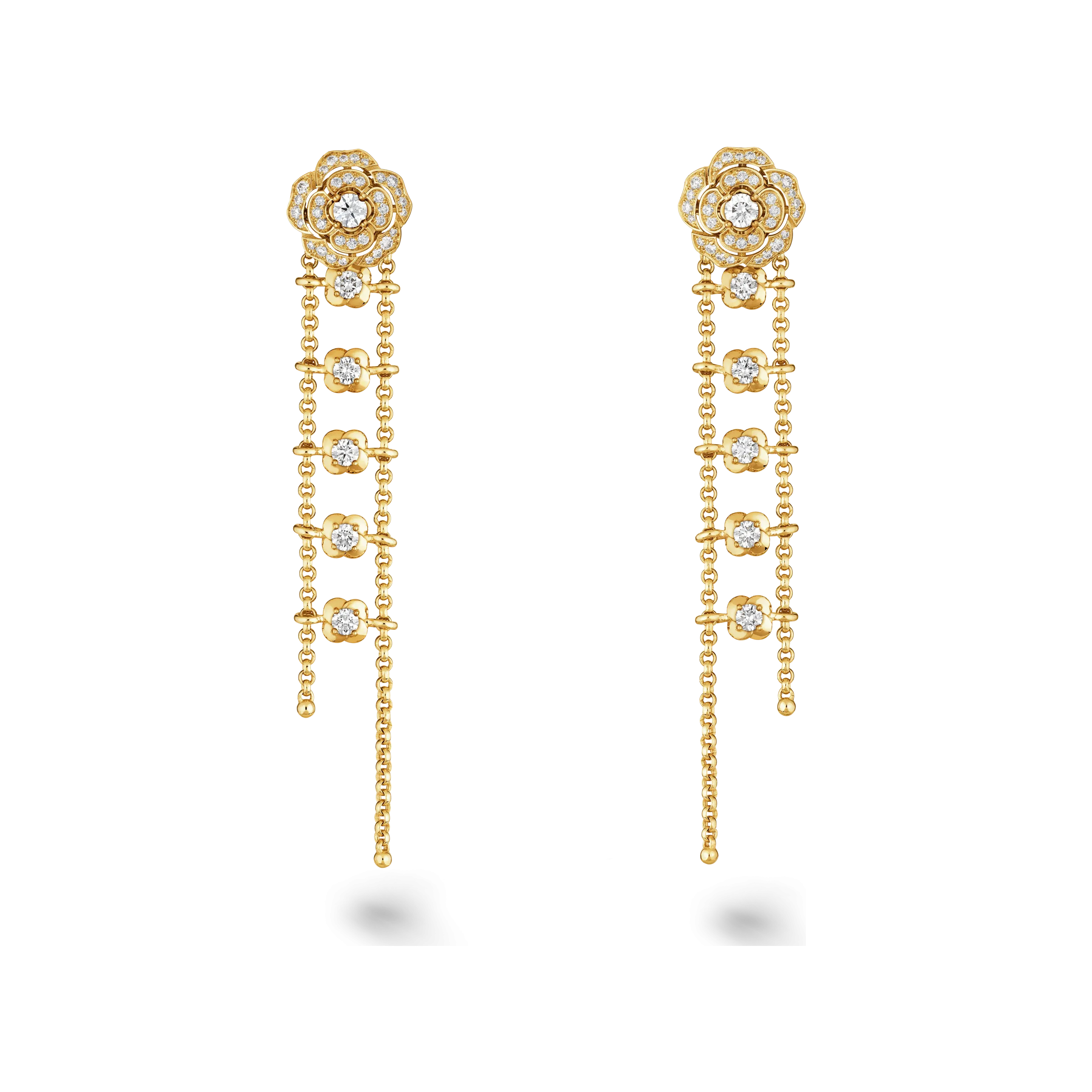 Bouton De Camélia Transformable Earrings