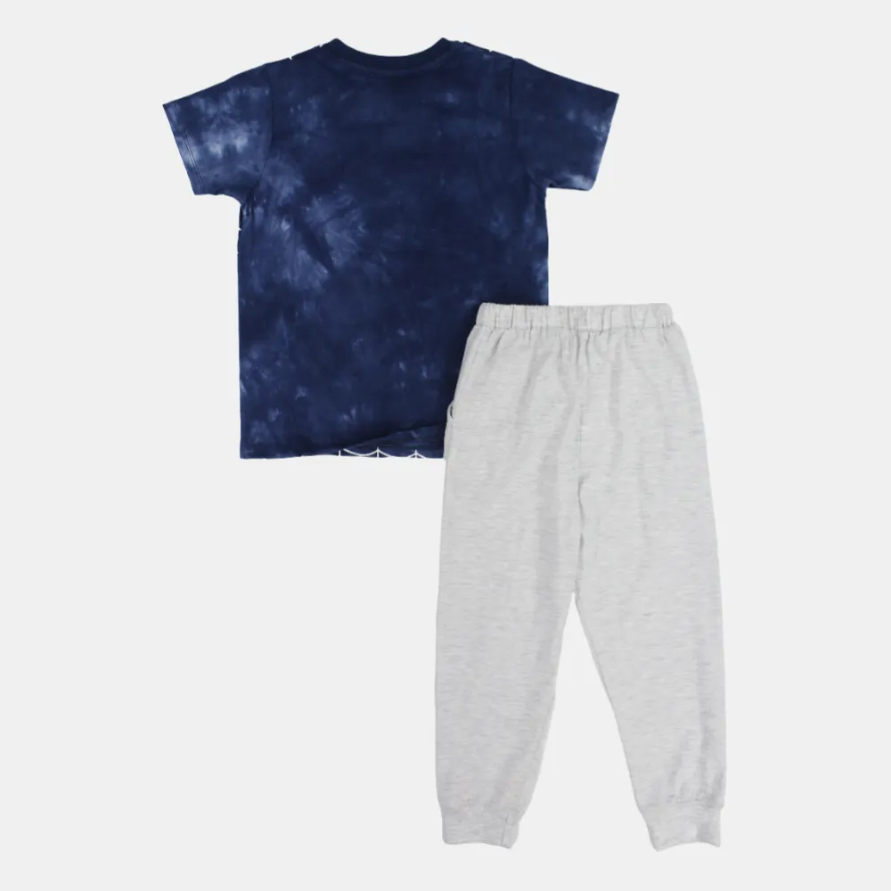 Boys Spiderman Cotton Pajama Set
