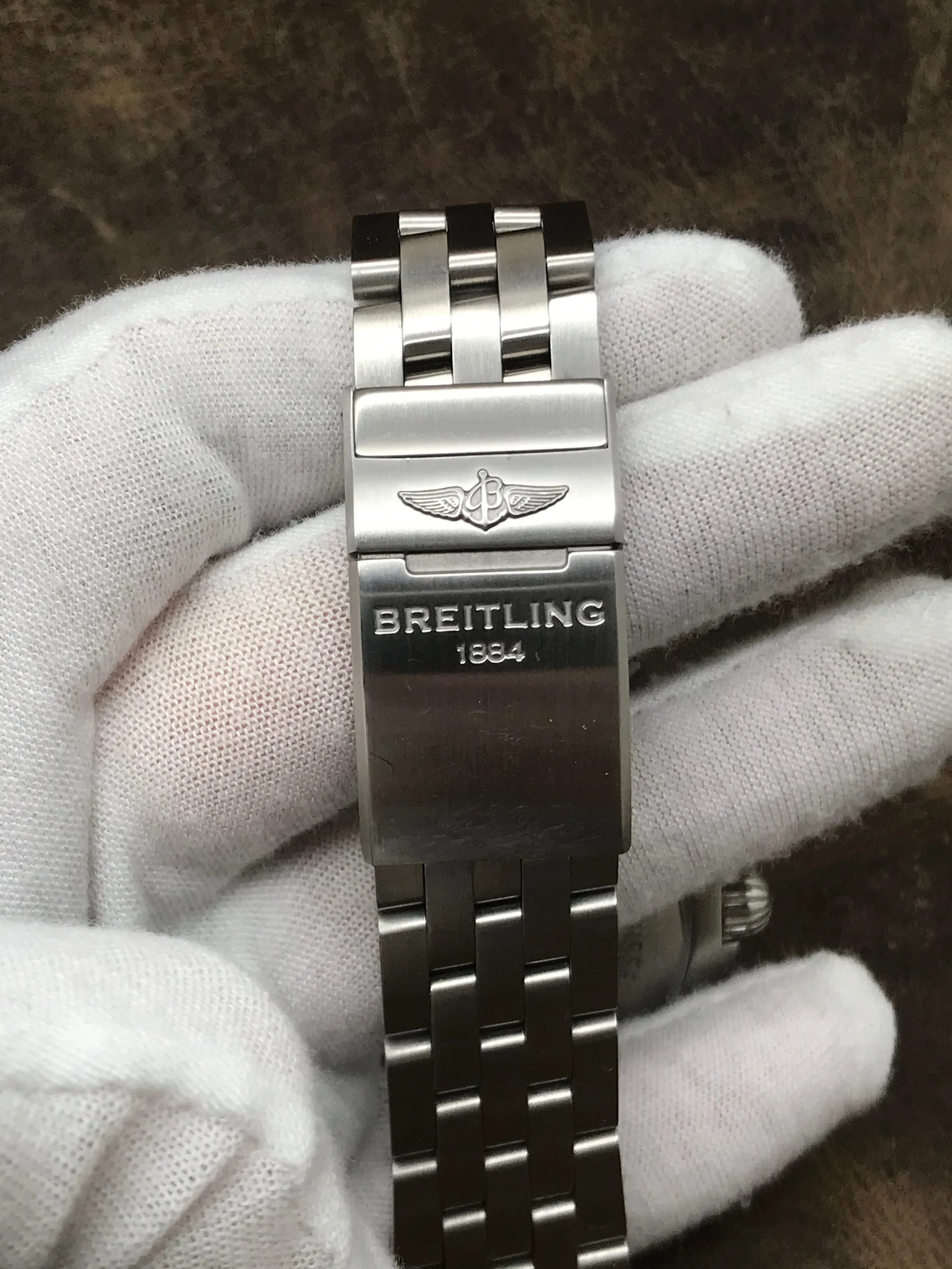 Breitling Chronomat B01 AB0115101C1A1 Blue Dial Automatic Men's Watch
