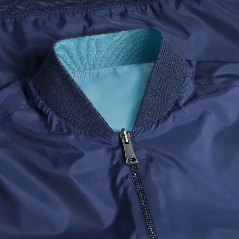 Bugatchi Reversible Blouson Jacket - Navy