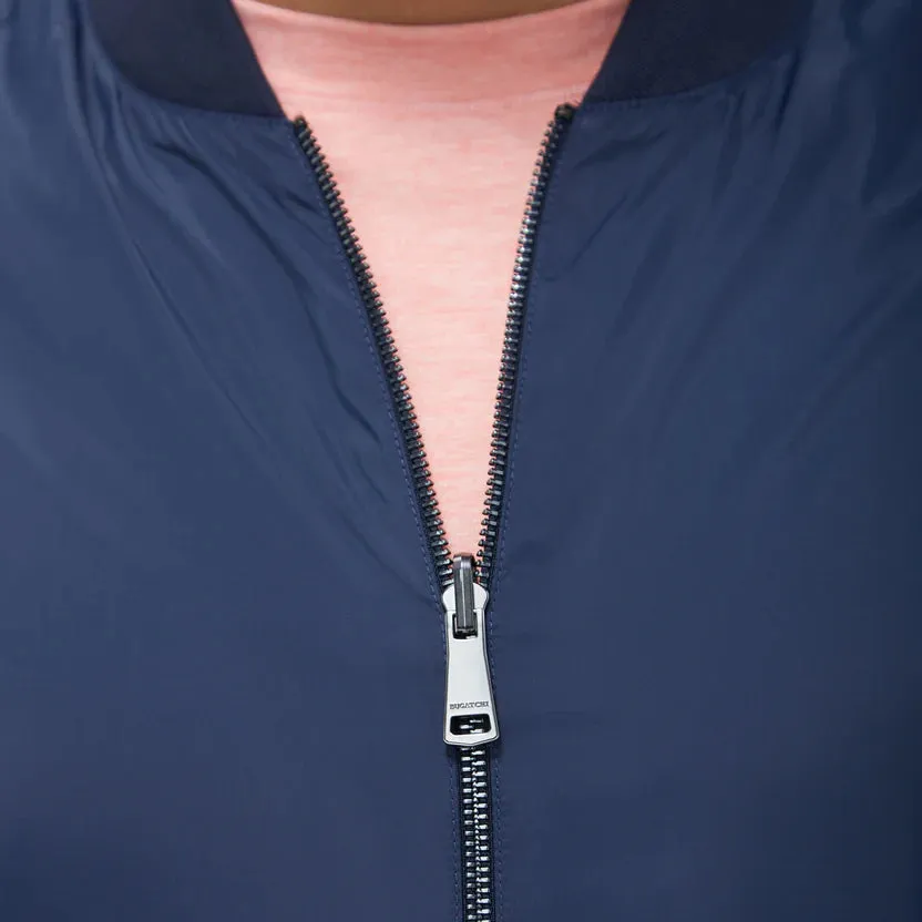 Bugatchi Reversible Blouson Jacket - Navy