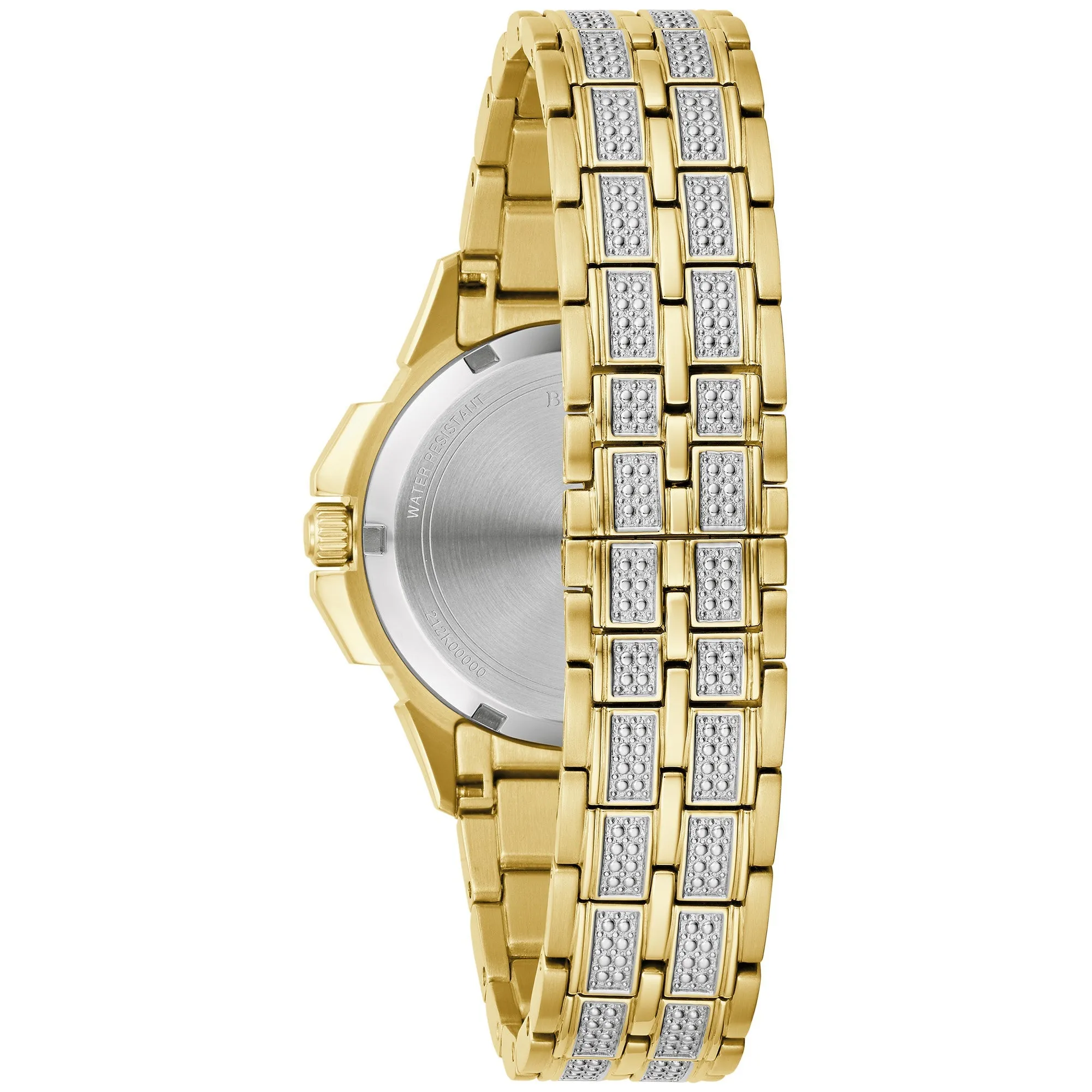 Bulova Dress/Classic Crystal Ladies Watch Stainless Steel
