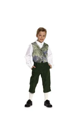 Burda Pattern 9528 Biedermeier Pantsuit (7-14)