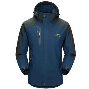 Camping Hiking Jacket Men Windbreaker Autumn Outdoor Sports Climbing Trekking Coats Travel Waterproof Jackets Hunting Clothing