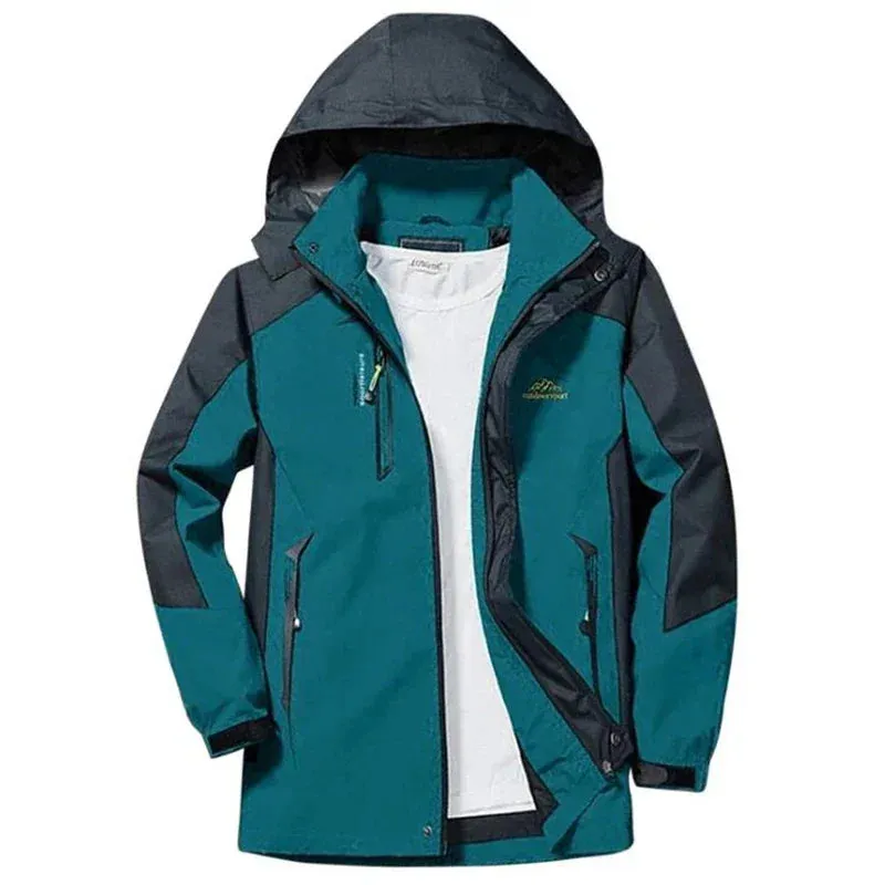 Camping Hiking Jacket Men Windbreaker Autumn Outdoor Sports Climbing Trekking Coats Travel Waterproof Jackets Hunting Clothing