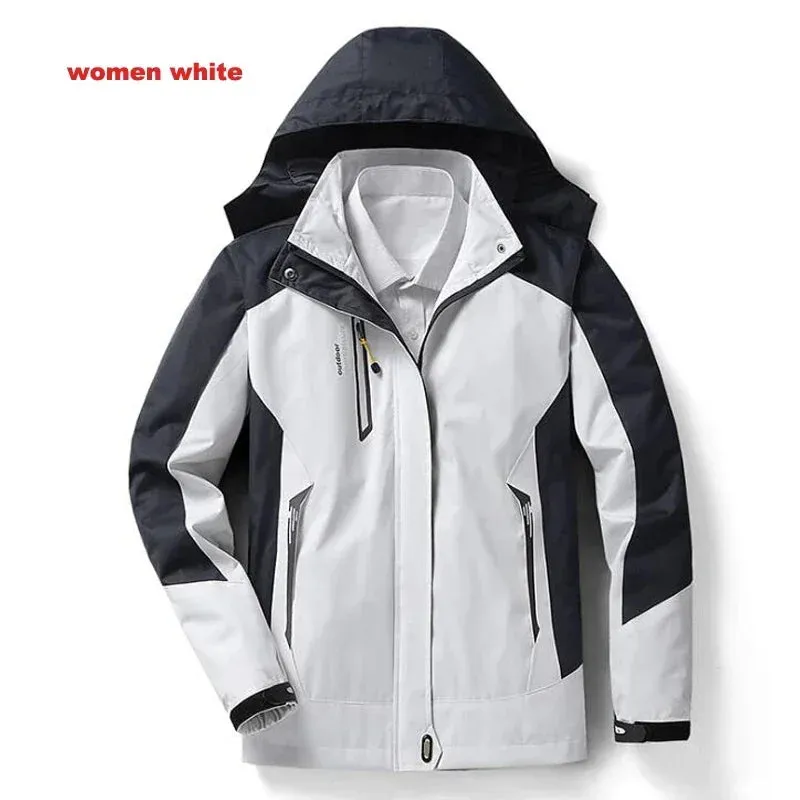 Camping Hiking Jacket Men Windbreaker Autumn Outdoor Sports Climbing Trekking Coats Travel Waterproof Jackets Hunting Clothing