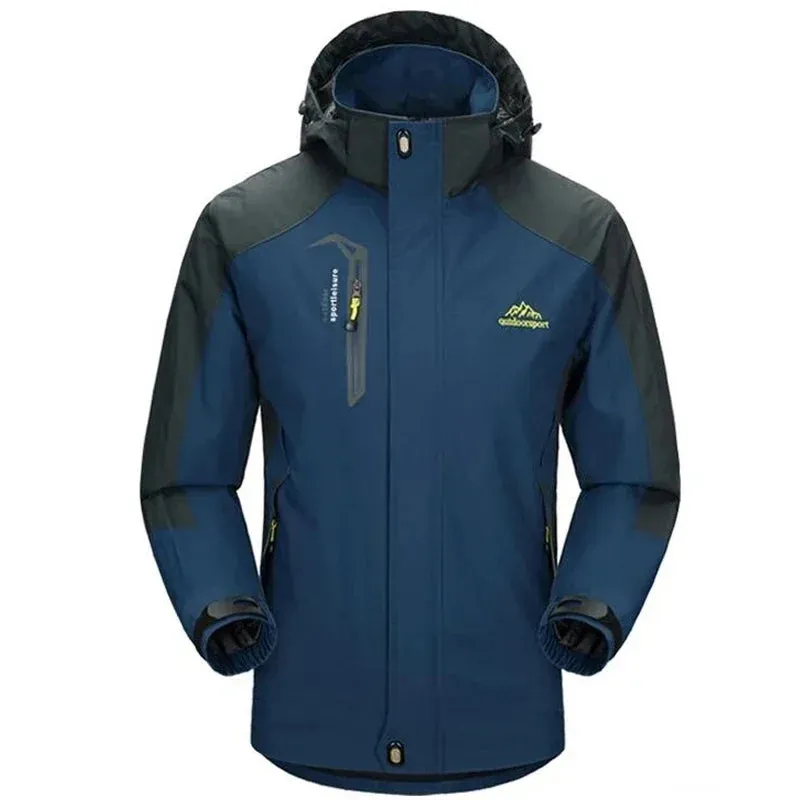 Camping Hiking Jacket Men Windbreaker Autumn Outdoor Sports Climbing Trekking Coats Travel Waterproof Jackets Hunting Clothing