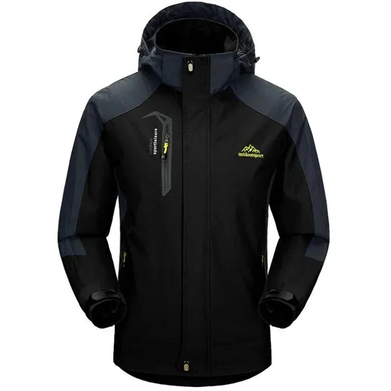 Camping Hiking Jacket Men Windbreaker Autumn Outdoor Sports Climbing Trekking Coats Travel Waterproof Jackets Hunting Clothing