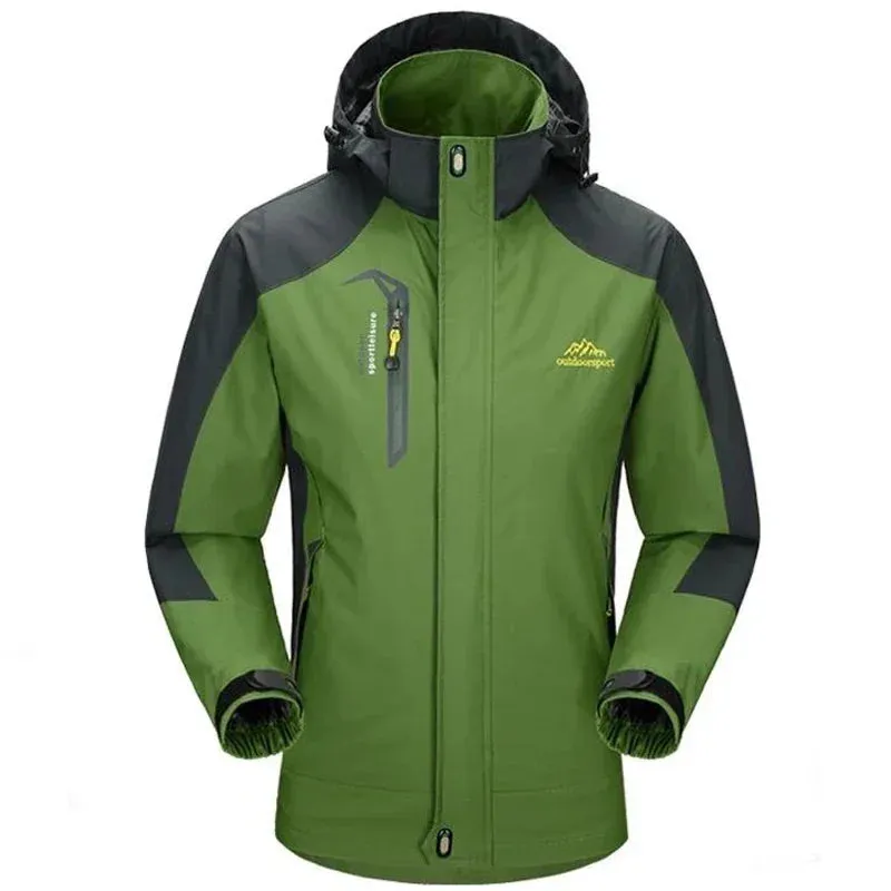 Camping Hiking Jacket Men Windbreaker Autumn Outdoor Sports Climbing Trekking Coats Travel Waterproof Jackets Hunting Clothing