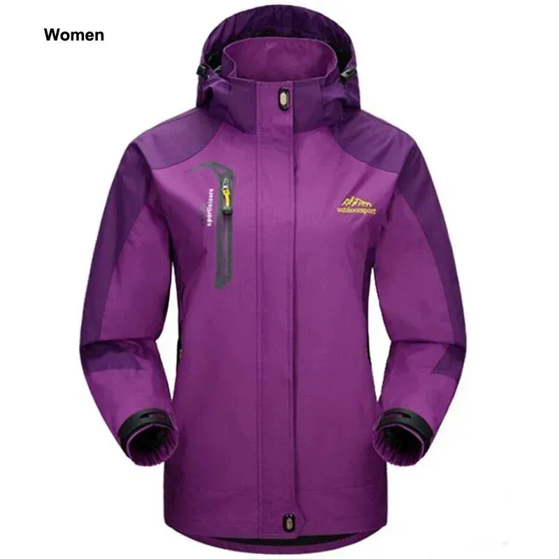 Camping Hiking Jacket Men Windbreaker Autumn Outdoor Sports Climbing Trekking Coats Travel Waterproof Jackets Hunting Clothing