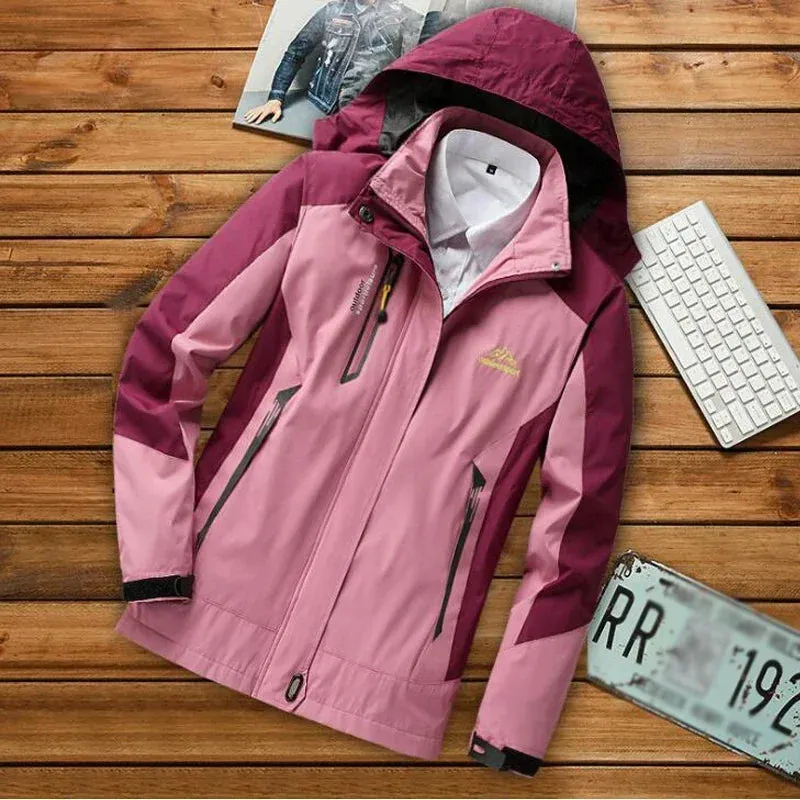 Camping Hiking Jacket Men Windbreaker Autumn Outdoor Sports Climbing Trekking Coats Travel Waterproof Jackets Hunting Clothing