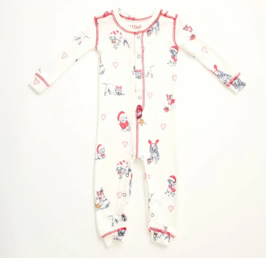 Candy Cane Lane Romper