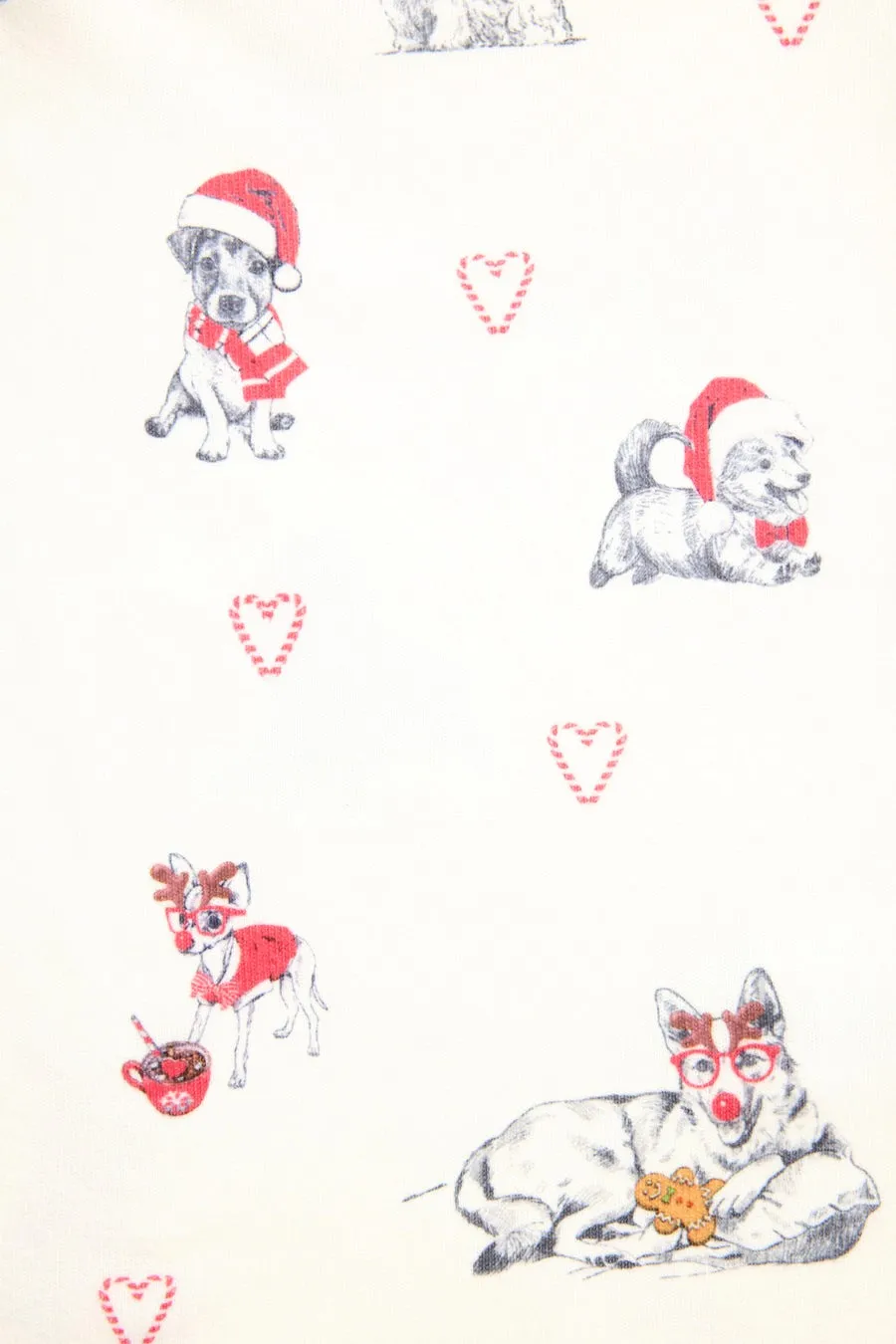 Candy Cane Lane Romper