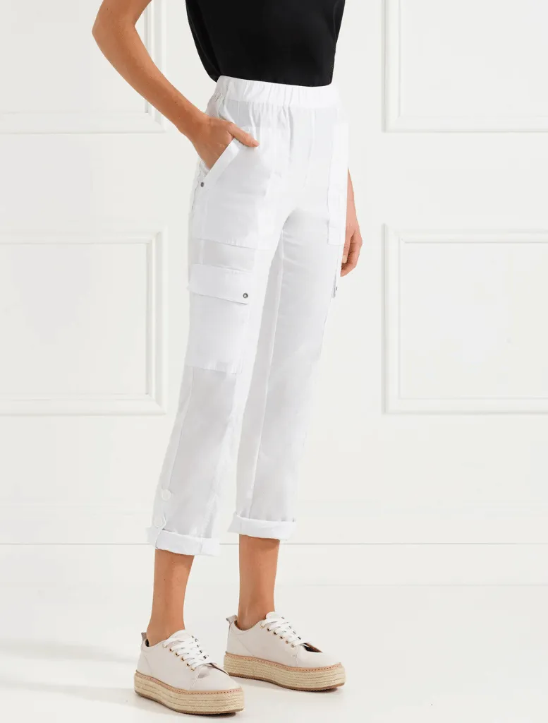 Cargo Pant - White