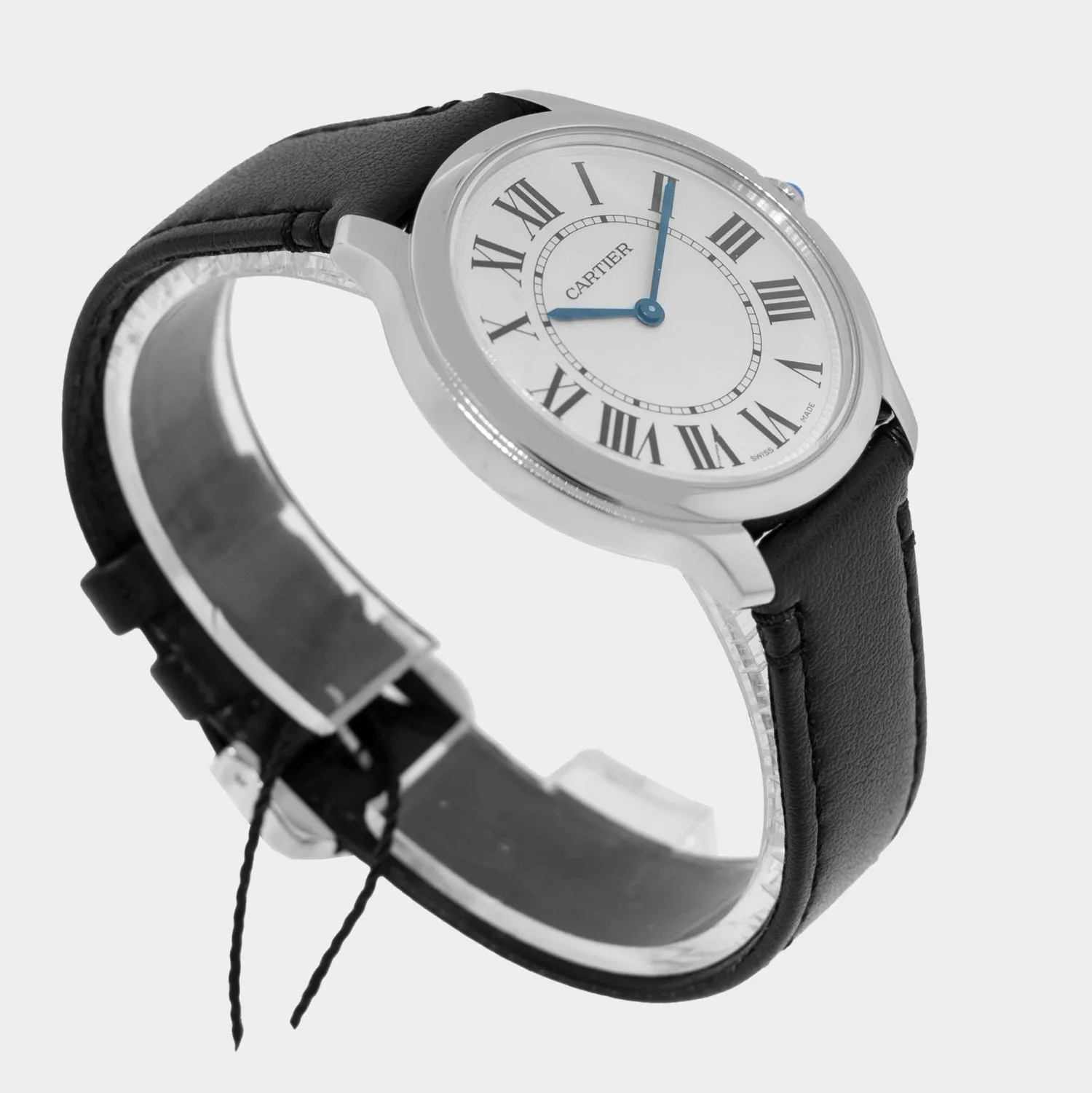 Cartier Ronde Must De Cartier 36mm Stainless Steel Silver Roman Dial WSRN0031