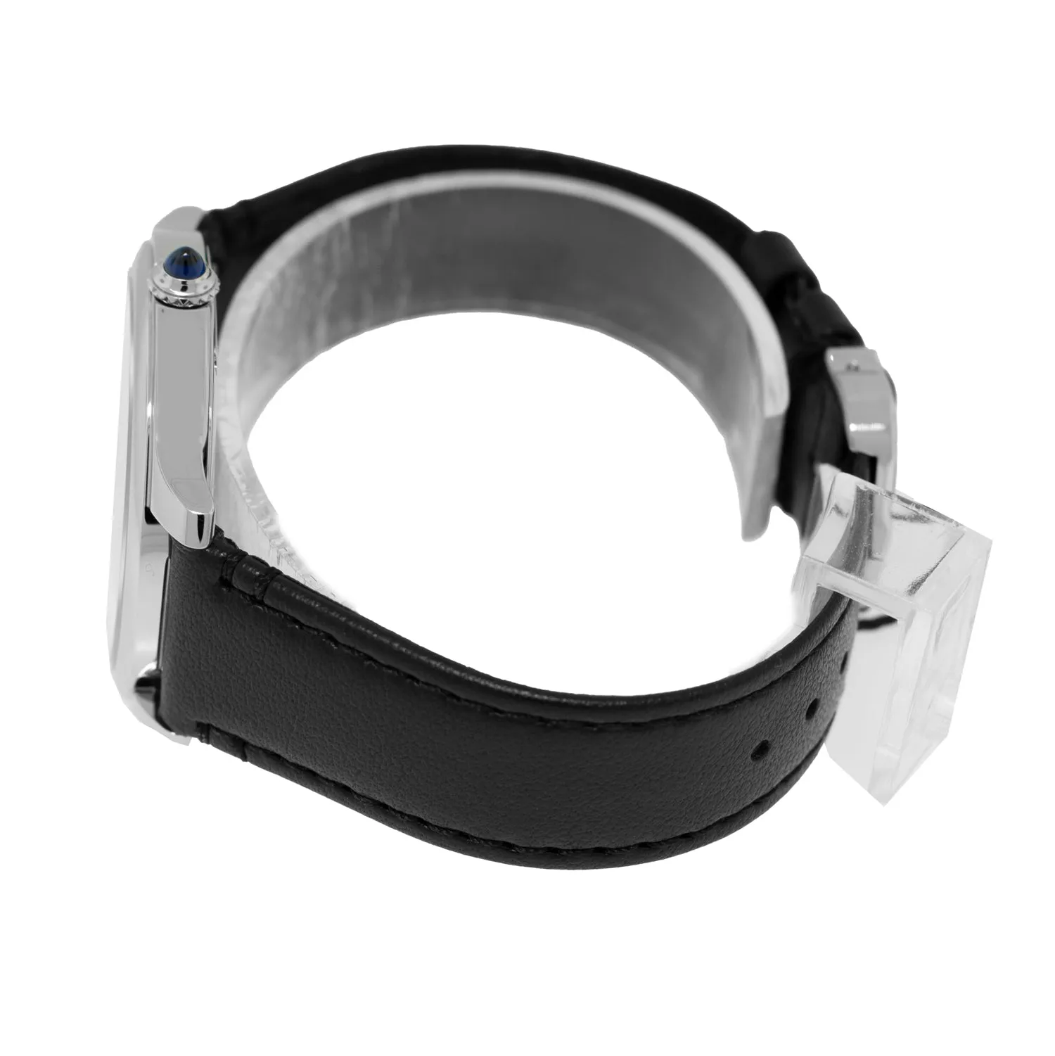 Cartier Ronde Must De Cartier 36mm Stainless Steel Silver Roman Dial WSRN0031