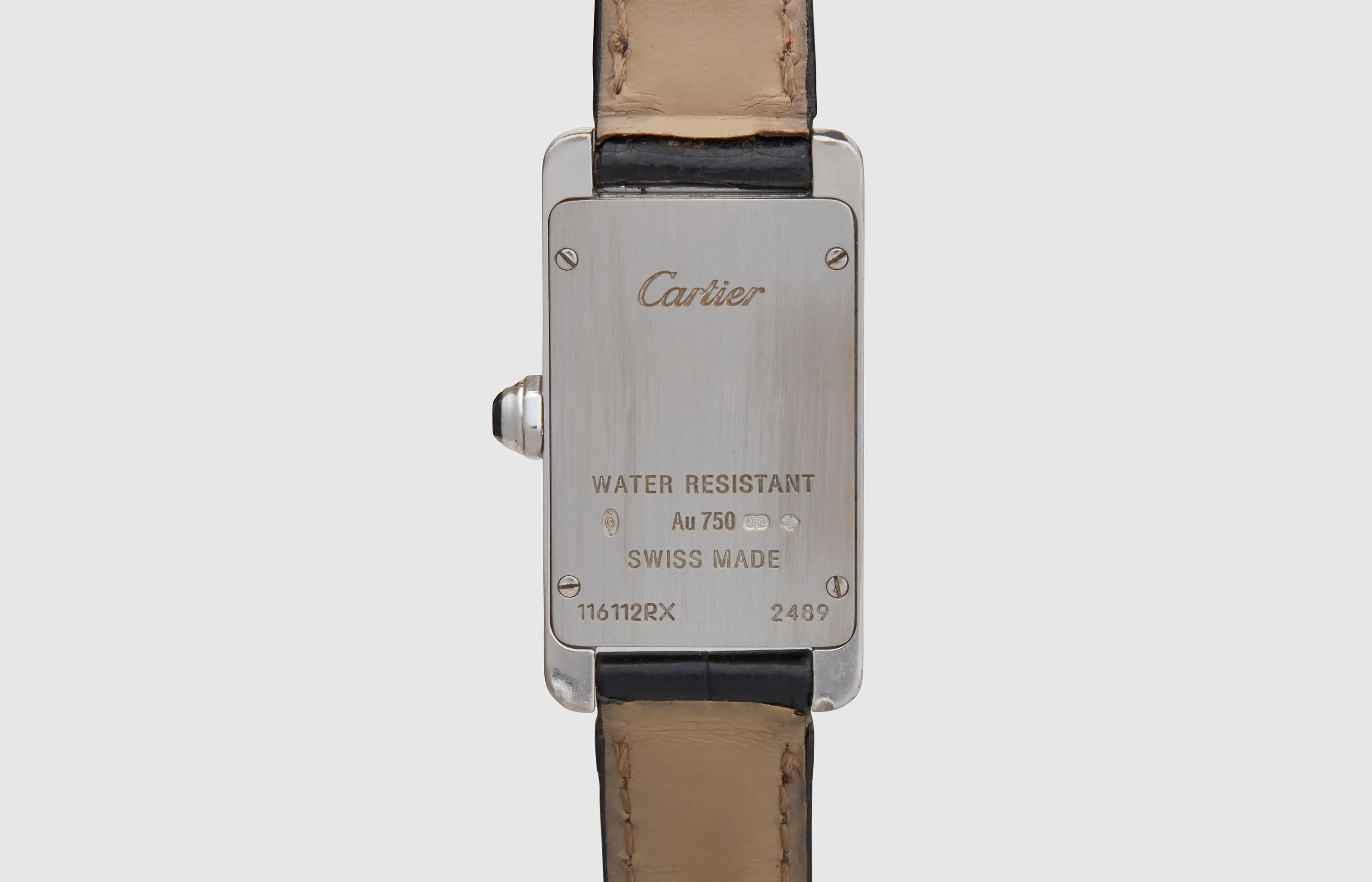 Cartier Tank Americainé White Gold