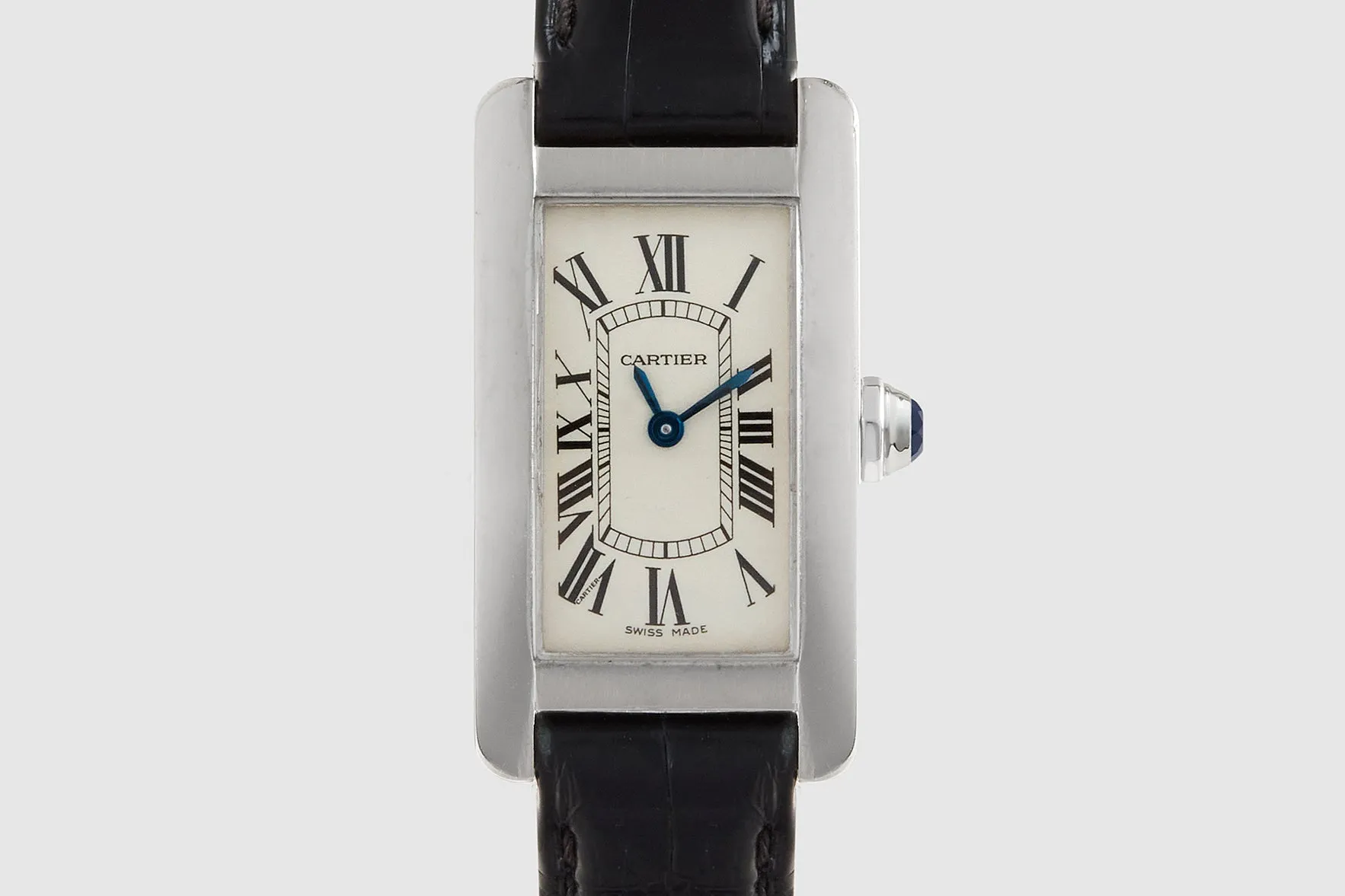 Cartier Tank Americainé White Gold