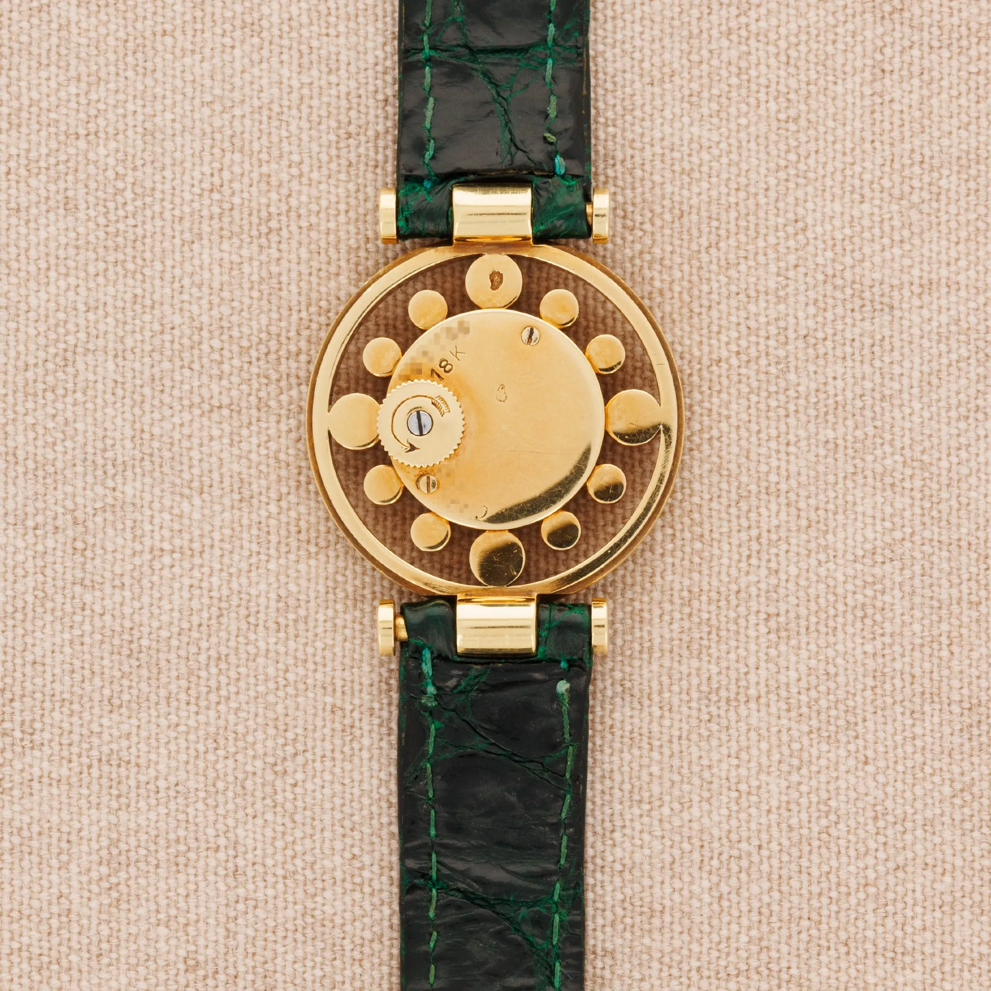 Cartier Yellow Gold Helm Gouvernail Watch