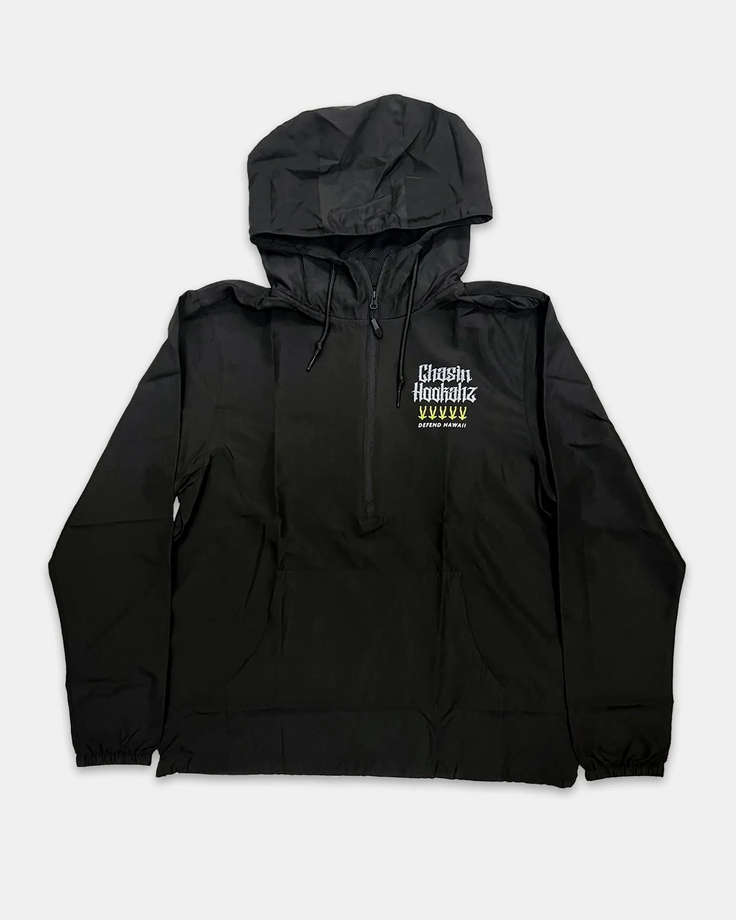 CHASIN' HOOKAHZ Black Hunter Windbreaker