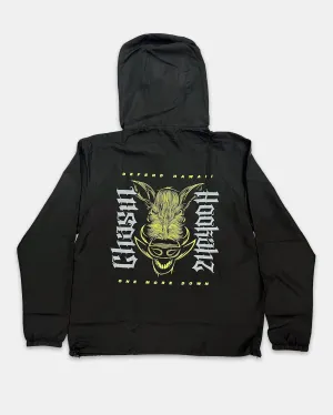 CHASIN' HOOKAHZ Black Hunter Windbreaker