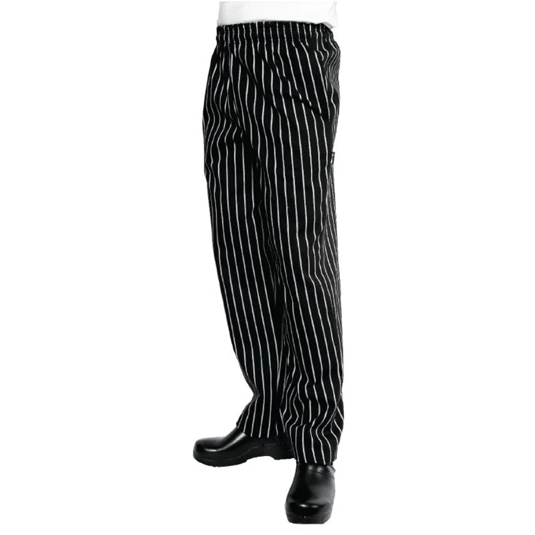 Chef Works Designer Baggy Pant Chalk Stripe XL