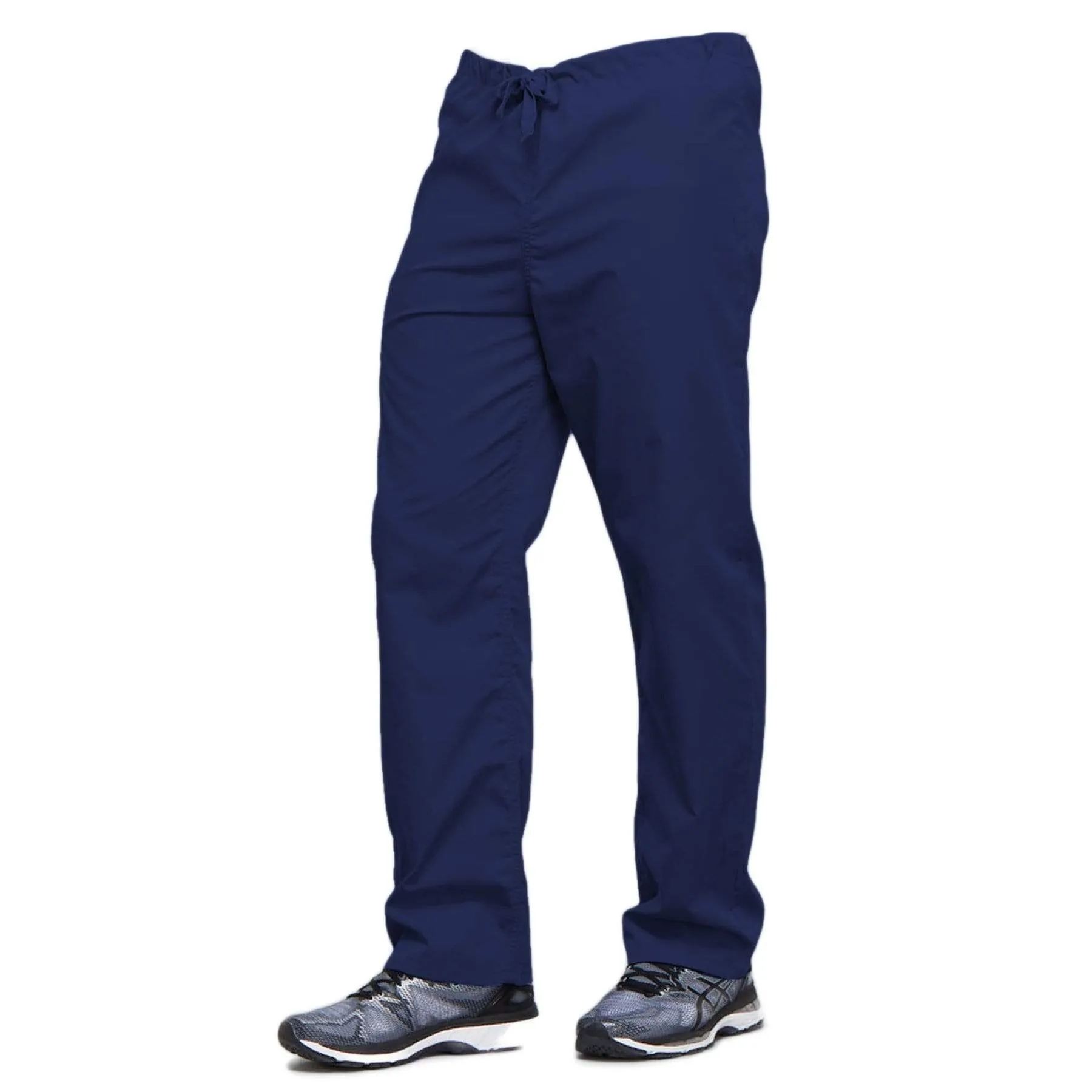 Cherokee Workwear 4100 Scrubs Pants Unisex Drawstring Cargo Navy
