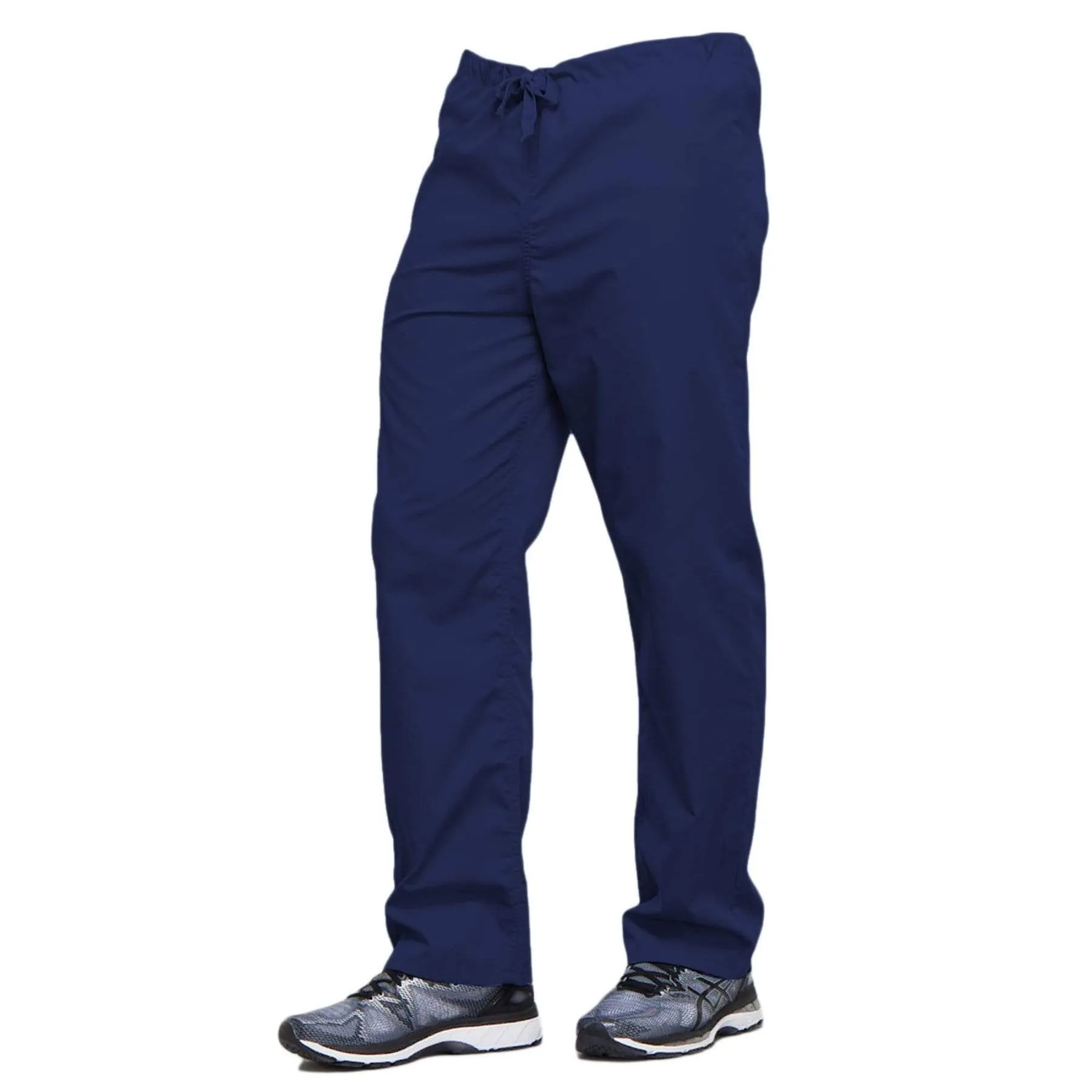 Cherokee Workwear 4100 Scrubs Pants Unisex Drawstring Cargo Navy