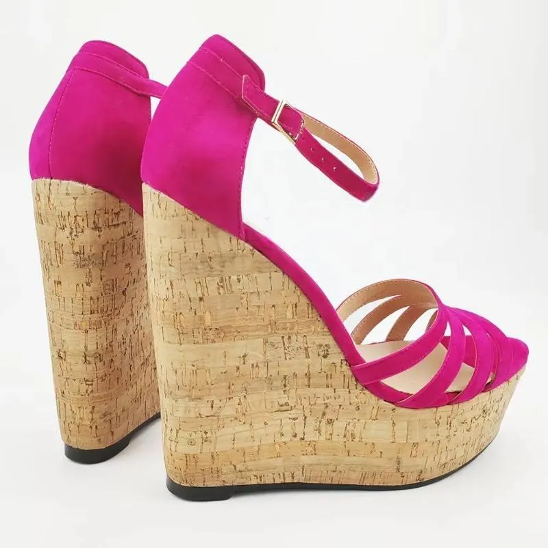 CHIC Women Sandals Platform Wedges High Heels Party Pumps