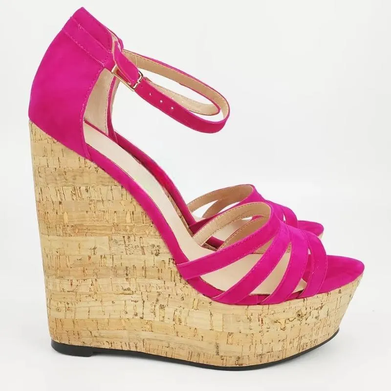 CHIC Women Sandals Platform Wedges High Heels Party Pumps