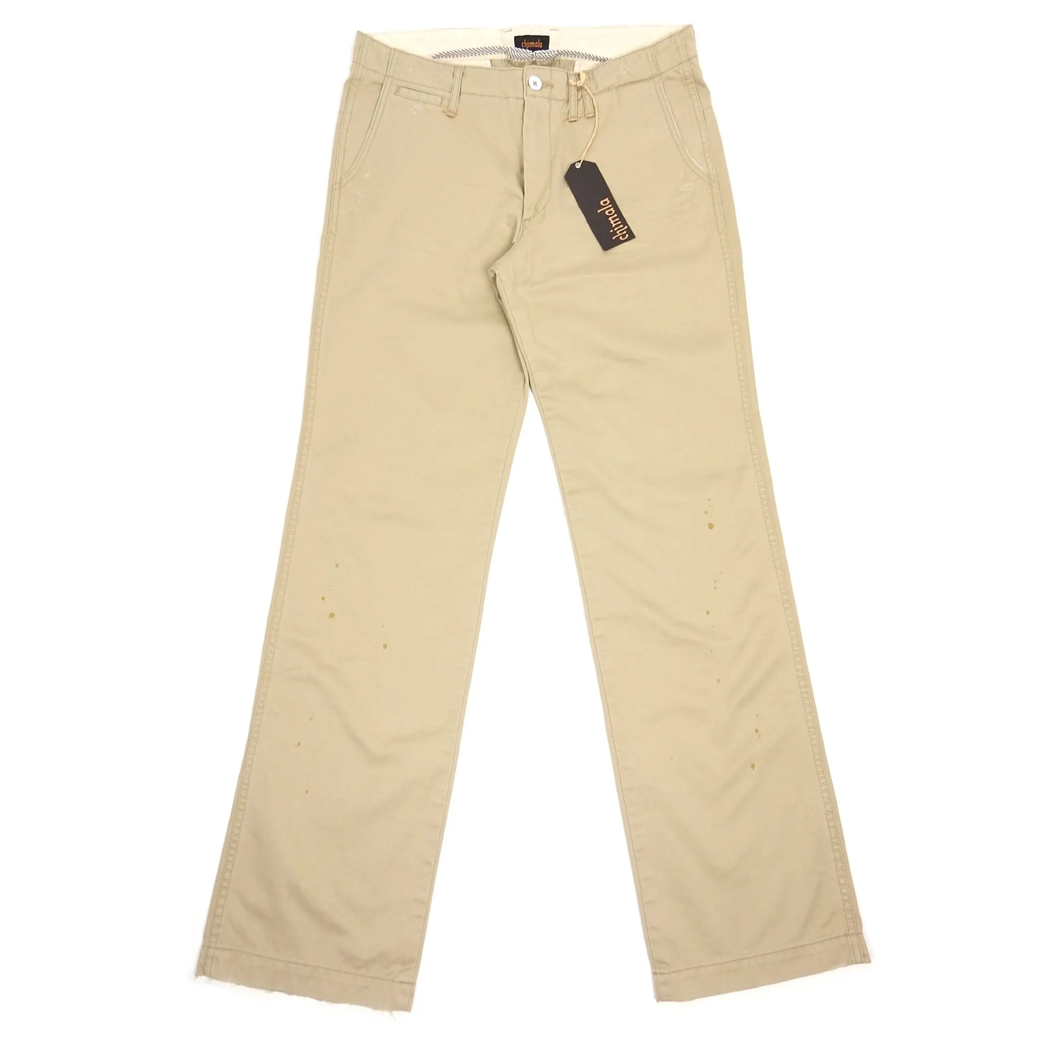 Chimala Distressed Beige Pants Size 33