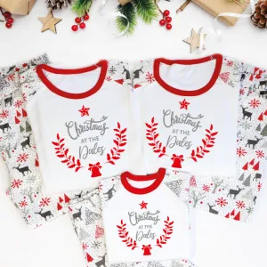 Christmas at the Grey Reindeer Raglan Pyjamas