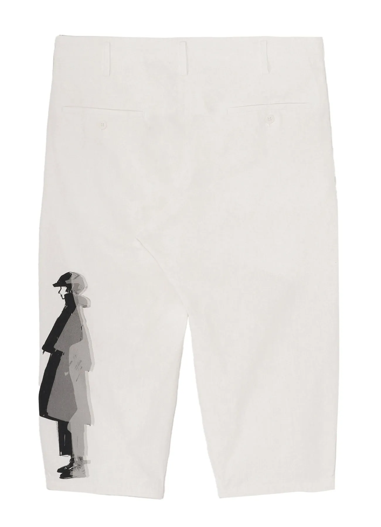 C/L PRINTED DARTS DETAIL PANTS