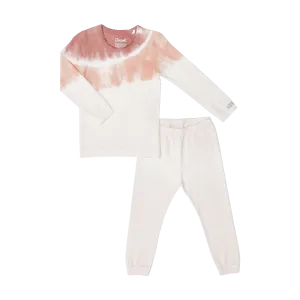 Coccoli Tie Dye Cotton Modal PJs Coral