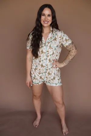 Coffee Cowgirl Pajamas