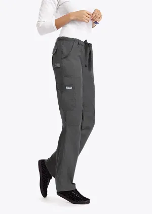 Comfort Rise Drawstring Elastic Pant