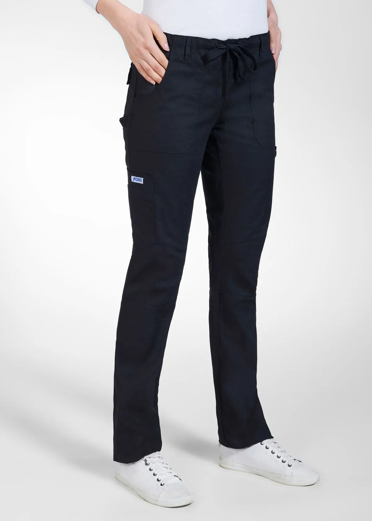 Comfort Rise Drawstring Elastic Pant