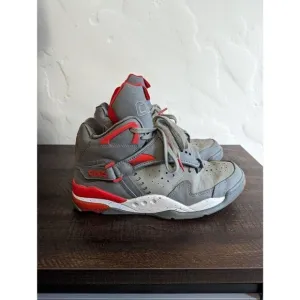 Converse Cons Men's Aero Jam Mid Smoke Pearl/Frost Grey-Converse Red Shoes