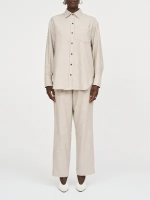 Cosy Drawstring Pant in Oatmeal