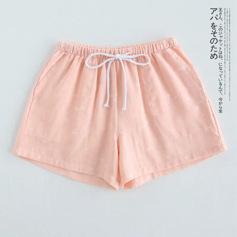 Couple Cotton Gauze Pajamas