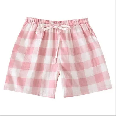 Couple Cotton Gauze Pajamas