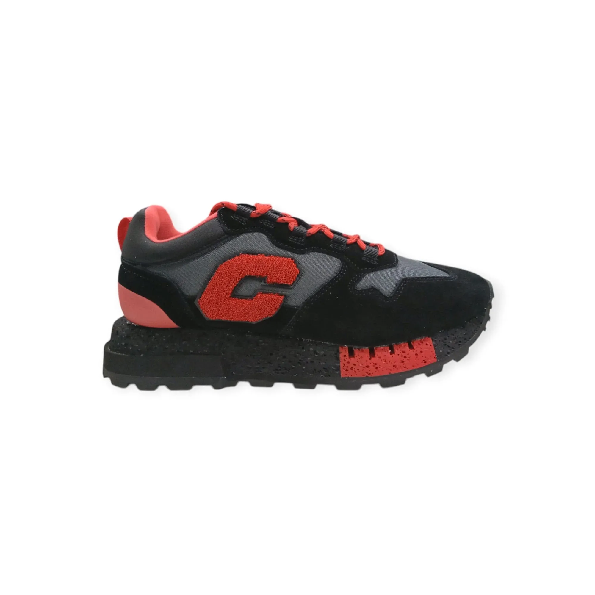 Cutty Classic Runner Sneaker Black/ Red
