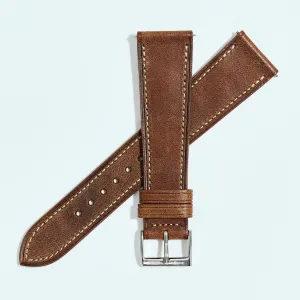 DARK NATURAL HORWEEN HORSE FRONT STANDARD STRAP